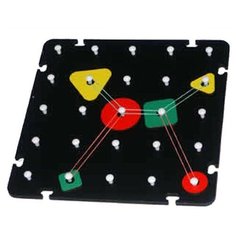 Развивающая игрушка Оксва Геометрический планшет черный