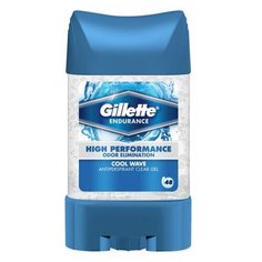 Джилет Эндьюренс / Gillette Endurance - Дезодорант-антиперспирант гелевый Cool Wave 70 мл