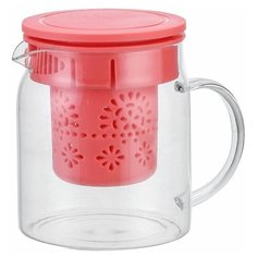 Alpenkok Заварочный чайник AK-5522, 800 мл, терракотовый