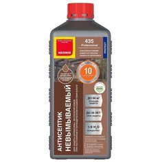 Финишный декоративный невымываемый антисептик NEOMID 435 ECO концентрат 1:9, 1 кг