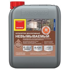 Антисептик Neomid невымываемый декоративный 435 ECO концентрат 1:9