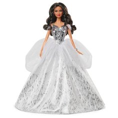 Кукла Mattel Holiday Brunette Curly Hair, 28см, GXL23