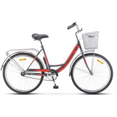 Городской велосипед STELS Navigator 245 26 Z010 (2020) серый/красный 19" (требует финальной сборки)