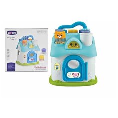 Домик-сортер, свет, звук - QX-91163E Наша Игрушка
