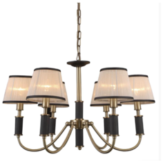 Подвесная люстра Seven Fires Мэнди 10450.01.05.06, Бронза, E14