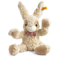 Мягкая игрушка Steiff Happy Friend Manni rabbit cream (Штайф Счастливый друг Кролик Манни кремовый 28 см)