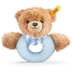 Погремушка Steiff Sleep Well Bear Grip Toy blue (Штайф Мишка Крепкий сон голубой 12 см)