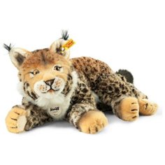 Мягкая игрушка Steiff Mizzy lynx (Штайф Рысь Митси бежево-коричневая 35 см)