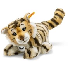 Мягкая игрушка Steiff Radjah Baby Dangling Tiger (Штайф Тигренок Раджа бежево-коричневый 28 см)