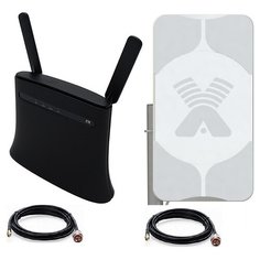ZTE MF283 4G LTE Wi- Fi роутер под СИМ- карту с Уличной MIMO антенной до 18dBi кабель 10 м (004292)