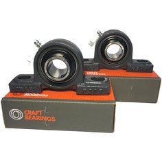 Комплект 2 шт. Подшипниковый узел UCP205 CRAFT BEARINGS Литва. Made in China.