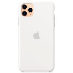 Apple Silicone Case White для iPhone 11 Pro Max