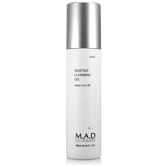 M. A. D. Salicylic Cleansing Gel – Очищающий гель с 2% салициловой кислотой, 200 мл. M.A.D Skincare
