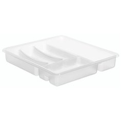 Лоток для столовых приборов BASIC 39*32*6 см прозрачный Rotho