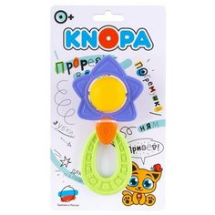 Погремушка- прорезыватель Звезда Knopa
