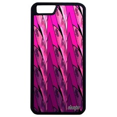 Противоударный чехол на смартфон // iPhone 6 Plus // "Восход" Стиль Гора, Utaupia, фуксия