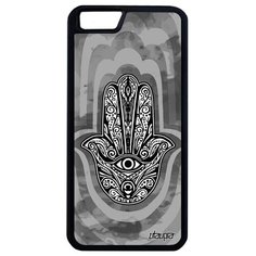 Защитный чехол на смартфон // iPhone 6 Plus // "Амулет Хамса" Дизайн Стиль, Utaupia, серый