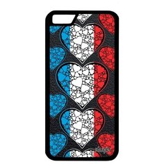 Противоударный чехол на смартфон // Apple iPhone 6S // "Флаг Люксембурга с сердцем" Туризм Страна, Utaupia, цветной