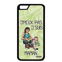 Яркий чехол на смартфон // iPhone 6S // "Не могу - стала мамой!" Пародия Юмор, Utaupia, светло- зеленый