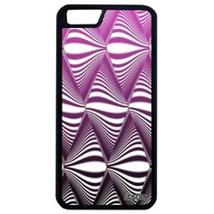 Новый чехол на смартфон // iPhone 6 Plus // "Иллюзия волны" Дизайн Кружение, Utaupia, розовый