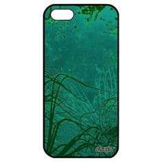 Новый чехол на смартфон // iPhone 5 5S SE (2016) // "Травы" Море Морские, Utaupia, бирюзовый