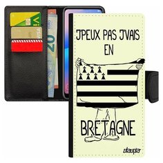 Чехол книжка на смартфон Galaxy S8, "Еду в Бретань" Государственный Флаг Utaupia