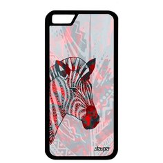Новый чехол на смартфон // Apple iPhone 6S // "Зебра" Zebra Полосатая, Utaupia, розовый