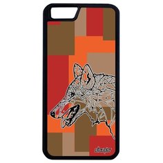 Чехол на смартфон // iPhone 6 Plus // "Волк" Древний Дизайн, Utaupia, цветной