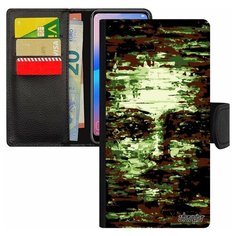 Чехол-книжка на смартфон Galaxy S8, "Женское лицо" Фантастичный Интеллект Utaupia