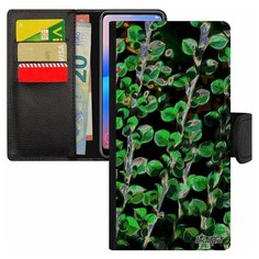 Чехол книжка на смартфон Galaxy S8, "Ветви" Весна Листья Utaupia