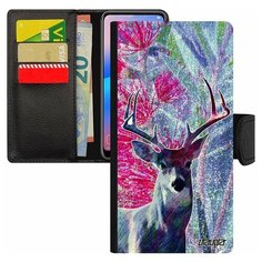 Чехол книжка на смартфон Galaxy S8, "Олень" Марал Дичь Utaupia