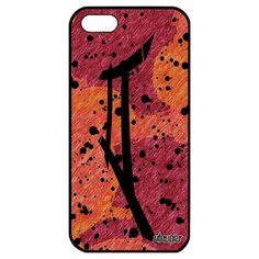 Ударопрочный чехол на смартфон // iPhone 5 5S SE (2016) // "Знак зодиака Близнецы" Астрологический Дизайн, Utaupia, оранжевый