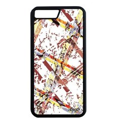 Простой чехол на смартфон // iPhone 7 Plus // "Тартан плитка" Диагональ Стиль, Utaupia, цветной