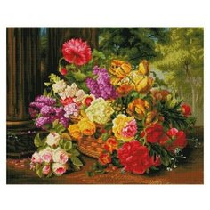 Мозаика на подрамнике 40*50 523- ST- S В дар флоре Белоснежка