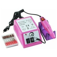 Аппарат для маникюра Mercedes-2000, розовый Lina