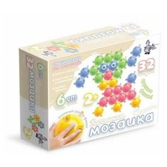 Мозаика напольная с крупными фишками d60/32 эл (пастель) Десятое королевство