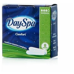 Day Spa тампоны Comfort Normal, 3 капли, 8 шт.