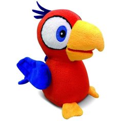 Игрушка интерактивная IMC Toys Club Petz Funny Попугай Charlie интерактивный (красный) , повторяет слова, шевелит клювом, мягконабивной