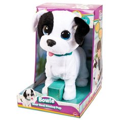 Игрушка интерактивная IMC Toys Club Petz Щенок Bowie, интерактивный, со звуковыми эффектами, в наборе с бутылочкой, в открытой коробке