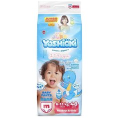 Трусики- подгузники Yoshioki M (6-11 кг), 48 шт