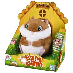 Игрушка интерактивная IMC Toys Club Petz Funny Хомяк Bambam интерактивный , мягконабивной, со звуковыми эффектами