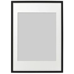Фоторамка, рамка для фотографий и картин 50х70, с паспарту 40х50, black minimal GF 5621
