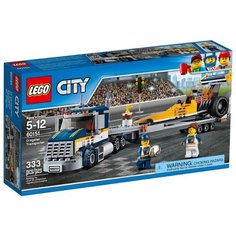 Конструктор LEGO City 60151 Грузовик для перевозки драгстера