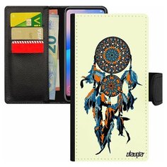 Чехол-книжка на смартфон Samsung Galaxy S7 Edge, "Ловец снов" Оберег Этничный Utaupia