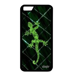 Чехол на смартфон // iPhone 6S // "Саламандра" Salamander Варан, Utaupia, темно- зеленый