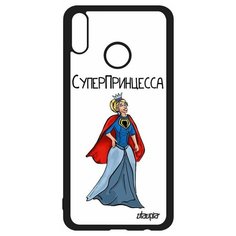 Чехол на смартфон Honor 8X, "Суперпринцесса" Супергерой Юмор Utaupia