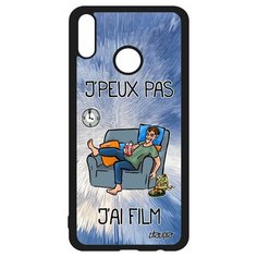 Чехол на смартфон Honor 8X, "Не могу - у меня фильм!" Комикс Карикатура Utaupia