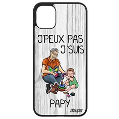 Защитный чехол на смартфон // iPhone 11 // "Не могу - стал дедом!" Шутка Принт, Utaupia, светло- серый
