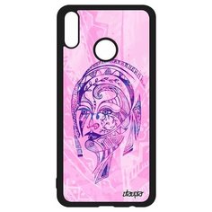 Чехол на смартфон Honor 8X, "Портрет женщины" Цветок Лицо Utaupia