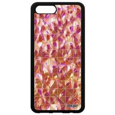 Чехол на смартфон Honor V10 / View 10, "Плиточный мотив" Мрамор Орнамент Utaupia